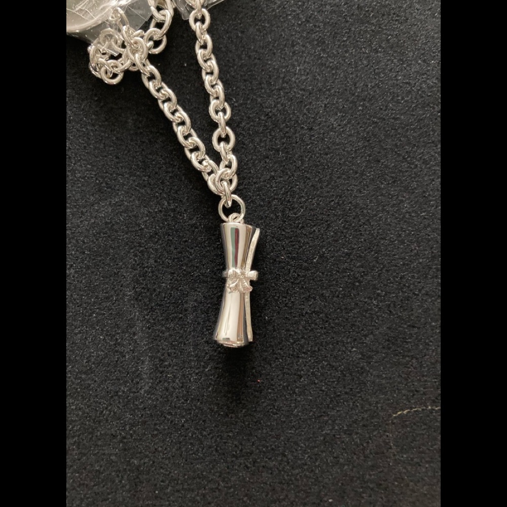 Graduate diploma silver charm